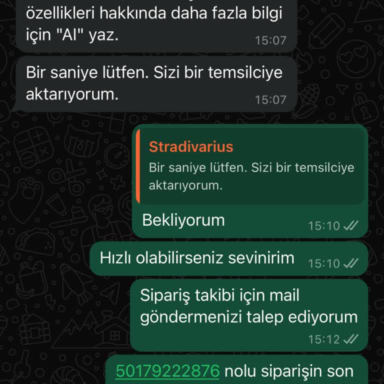 Takip Numarası Ve Kargo Bilgisi Eksikliği