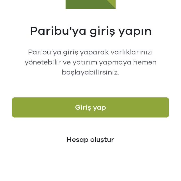 Paribu Hesabımda Güncelleme Sorunu