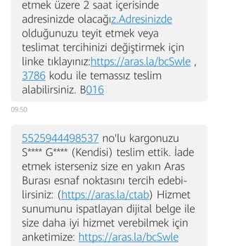 Teslim Edilmeyen Ürün Ve Yanıltıcı Kargo Mesajı