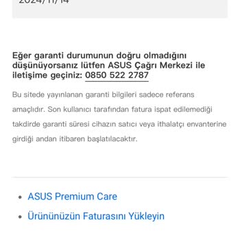 Asus Laptop Garanti Sorunları Ve Kırık Ekran Anlaşmazlığı