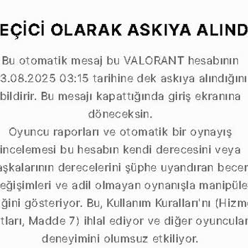 Destek Ekibinin İlgisizliği Ve Haksız Ban Sorunu