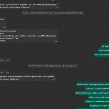 Rahatsız Ayakkabı Ve Haksız İade Süreci