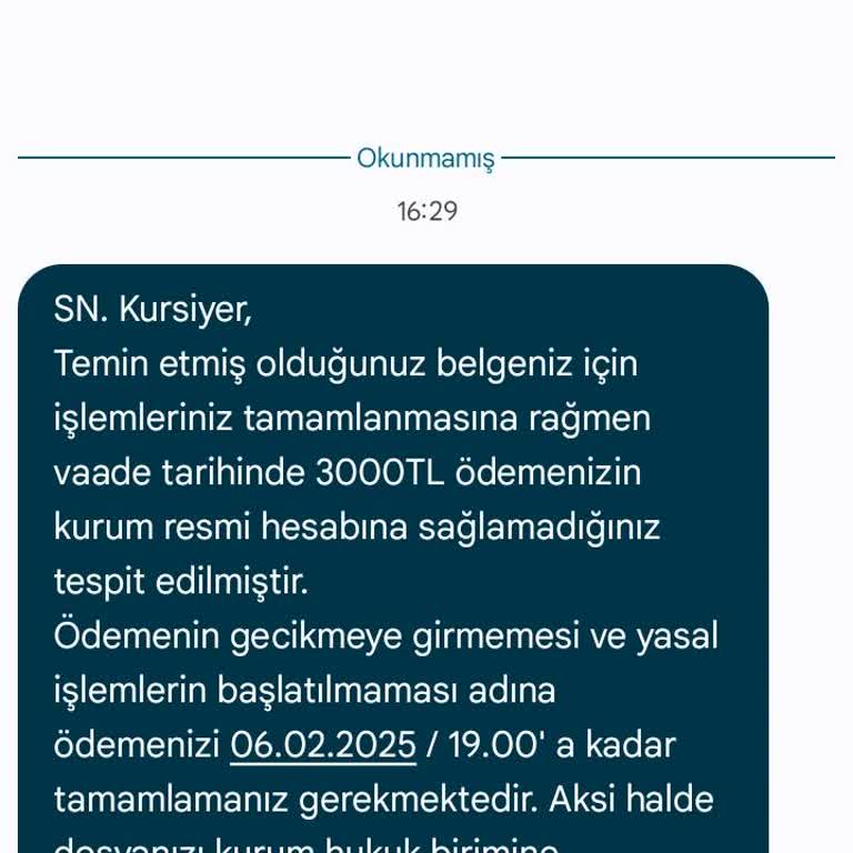 Danışmanlık Firmasından Yaşanan Sorunlar