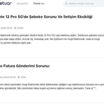 Epttavm'den Aldığım Telefon Açılmıyor Ve İade Kabul Edilmiyor