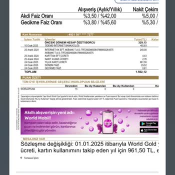 Haksız Yıllık Üyelik Ücreti İadesi Talebi