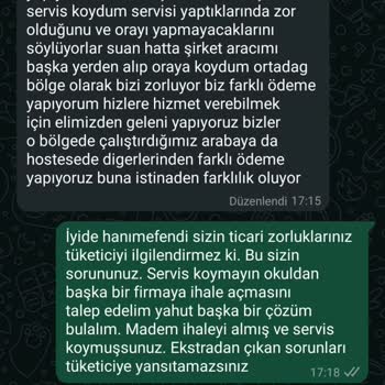 Haksız Ücret Talebi Ve İlgisizlik