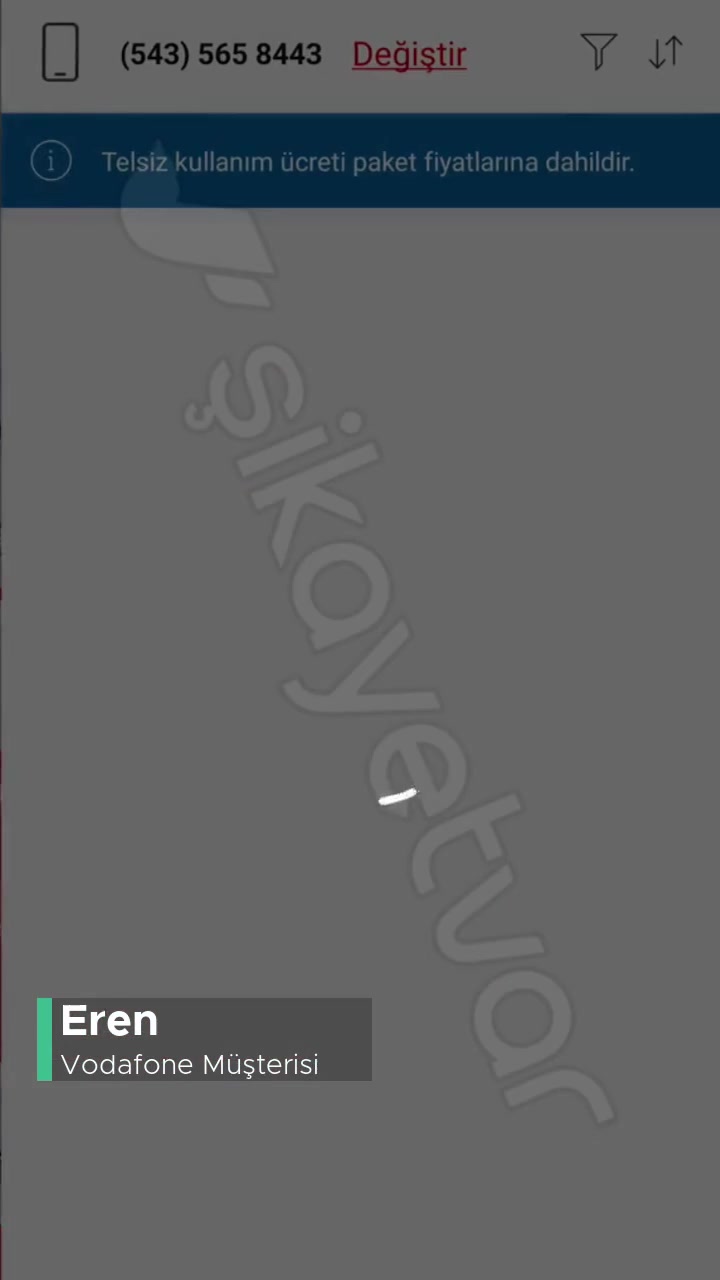 Vodafone Tl Bakiyem Olmasına Rağmen Arkadaşıma Paket Yükleyemiyorum! videonun kapak resmi