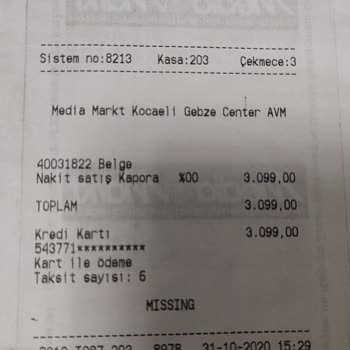 Media Markt'ta Sigorta Ve Servis Hizmetinde Yaşanan Sorunlar