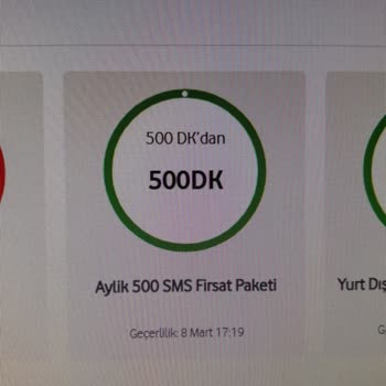 Yanlış Yüklenen Paket: SMS Yerine Dakika Sorunu