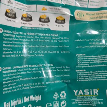 Kedi Mamasının Kalitesizliği Ve Şüpheli İçeriği