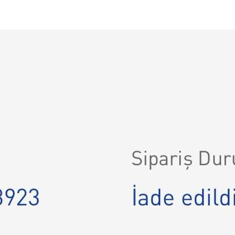 Intersport İletişimsiz Sipariş İadesi Mağduriyeti