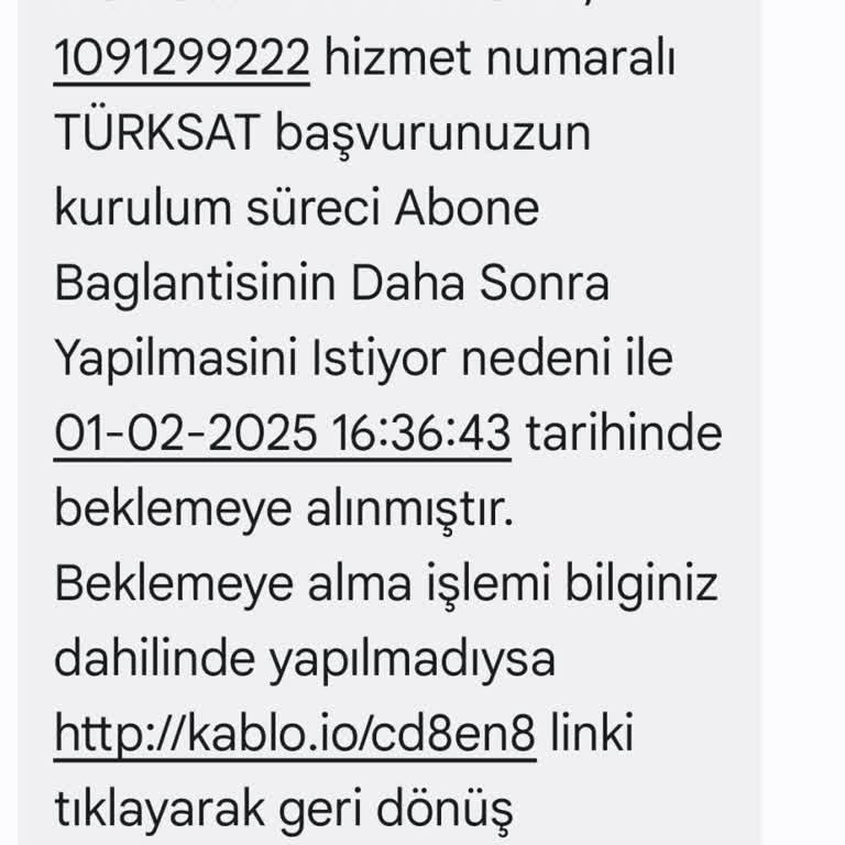 İnternet Nakil İşlemi: Sürekli Ertelenen Hizmet