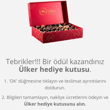Ülker Anket Kampanyası Ve Kargo Ücreti Şüphesi