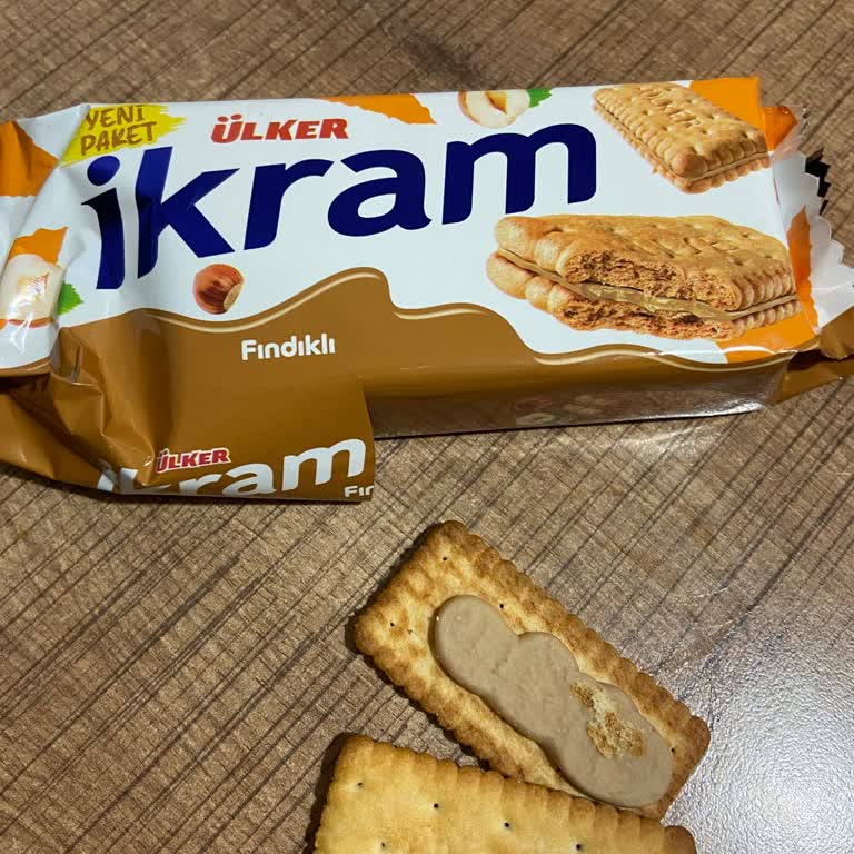 Ülker İkram Bisküvisinde Krema Hayal Kırıklığı