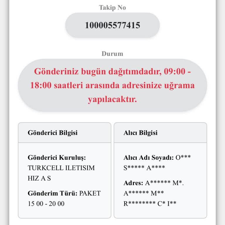 Kuryenet'in Teslimat Sorunu Ve İletişim Eksikliği