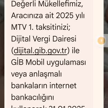 Vergi Mesajlarıyla İlgili Yanıltıcı Bildirim Sorunu