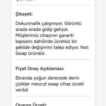 Garanti Sürecinde Yaşanan Mağduriyet