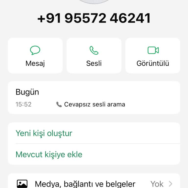 Bilinmeyen Numaradan Gelen Rahatsız Edici Aramalar