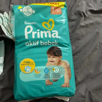 Prima Pampers 3 Numara Bebek Bezinde Çiş Göstergesi Eksikliği