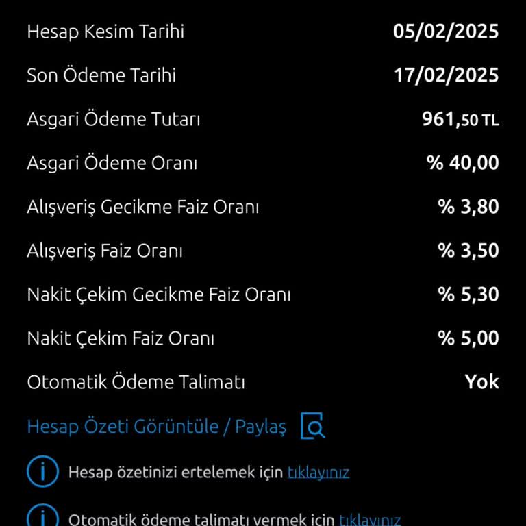 Yapı Kredi Kart Aidatı İadesi Talebi