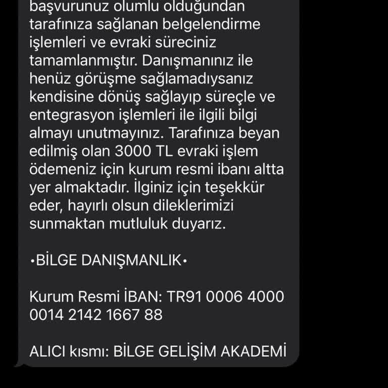 Danışmanlık Firmasından Şüpheli İstekler ve Tehdit İddiaları