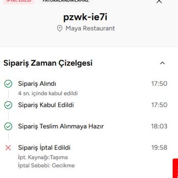 Yemeksepeti Kuryeleri İle Yaşanan Sorunlar İşletmemizi Zora Sokuyor