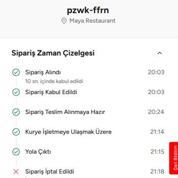 Yemeksepeti Kuryeleri İle Yaşanan Sorunlar İşletmemizi Zora Sokuyor