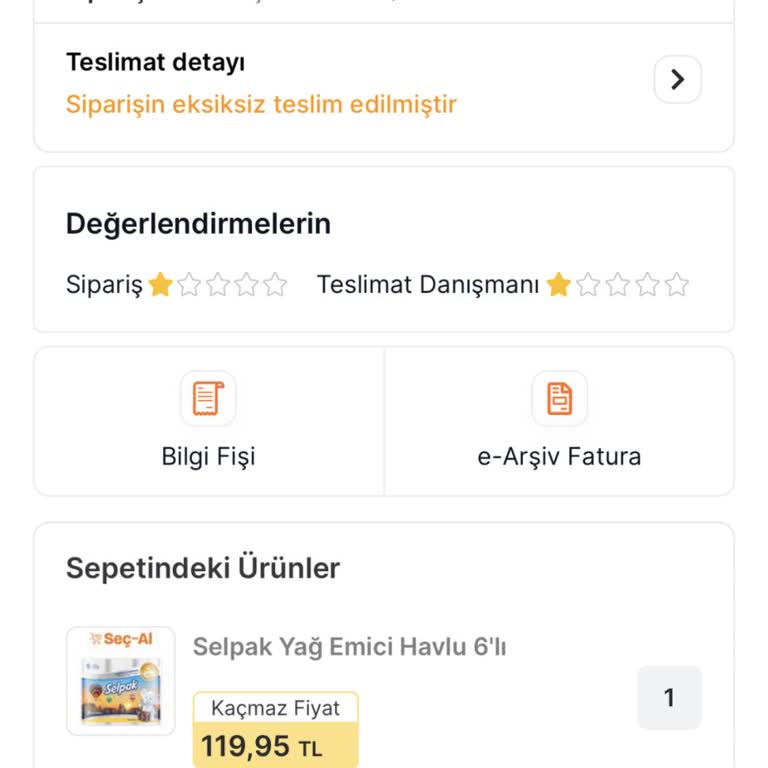 Teslim Edilmeyen Sipariş Ve Yanıltıcı Bilgilendirme Sorunu