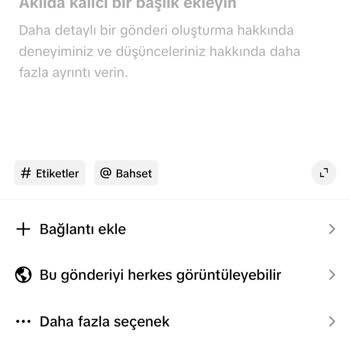 TikTok Hesabında Konum Ve Bağlantı Sorunu