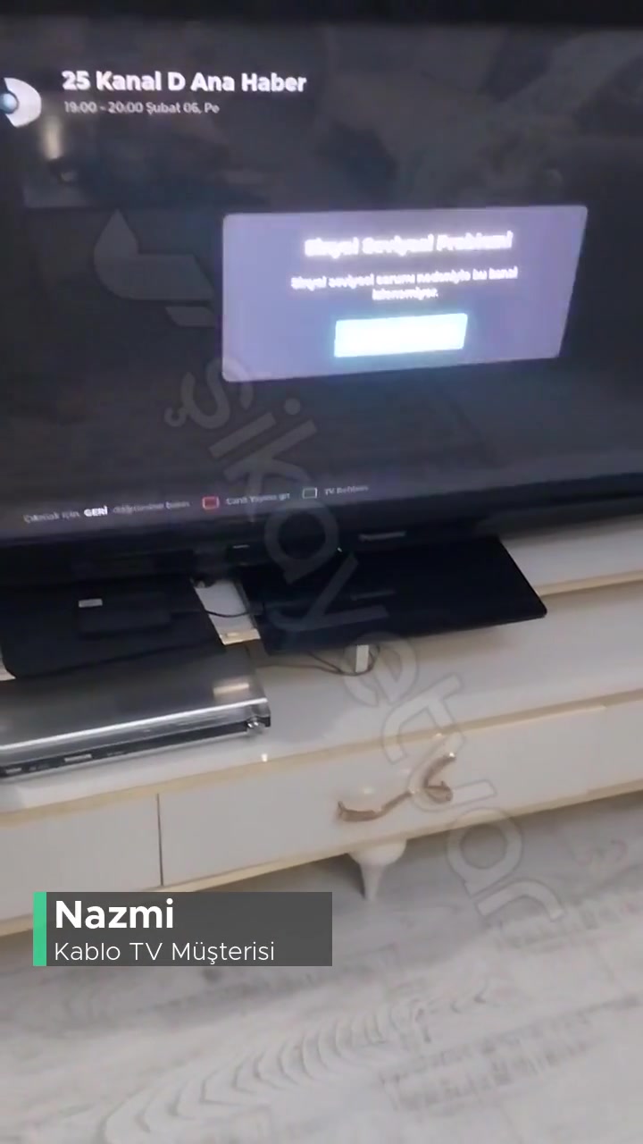 Kablo TV Yayın 3 Aydır Sorunlu Şu An Çalışmıyor! videonun kapak resmi