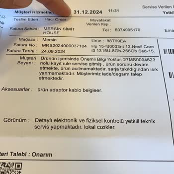 Bilgisayar Teslimatında Yaşanan Büyük Sorun