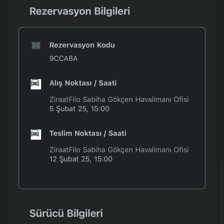 Araç Kiralama Mağduriyeti Ve Saygısız Hizmet