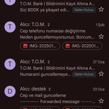 Telefon Ve Mail Güncelleme Sorunu: Müşteri Hizmetleri Yetersizliği