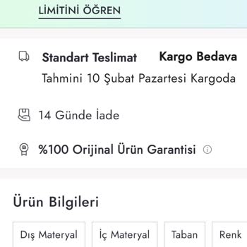 Boyner'den Aldığım Ayakkabı Suni Deri Çıktı