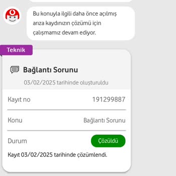 Vodafone Evde İnternet Sorunu