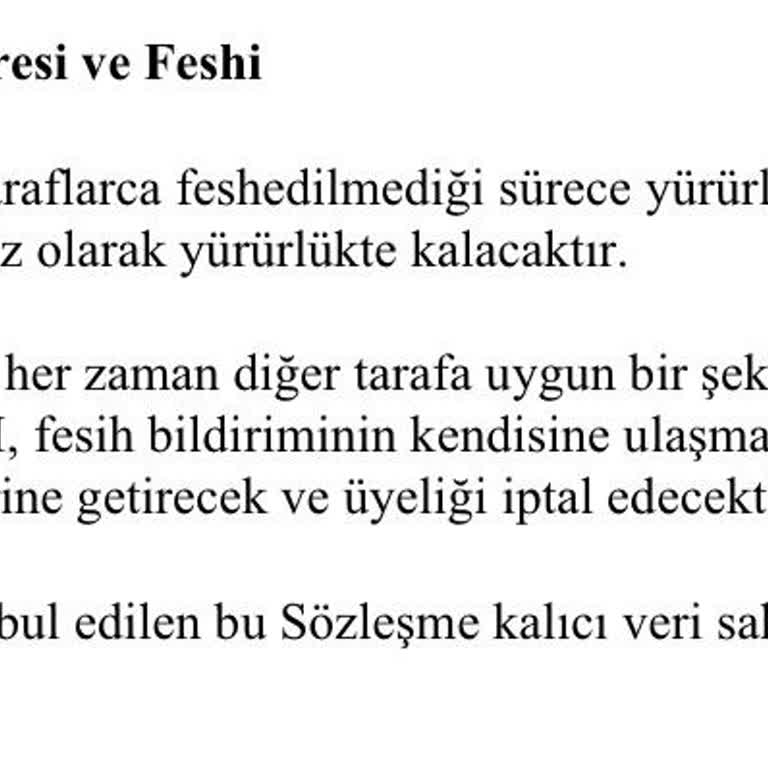 Findeks Üyeliği İptal Sorunu