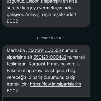 LCW Online Alışverişte Teslimat Sorunu Ve Müşteri Memnuniyetsizliği