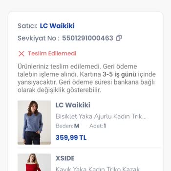 LCW Online Alışverişte Teslimat Sorunu Ve Müşteri Memnuniyetsizliği
