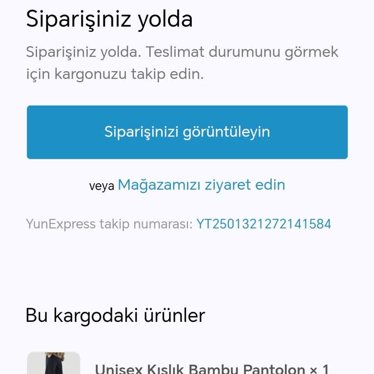 Siparişin Gecikmesi Ve Yanıltıcı Bilgilendirme