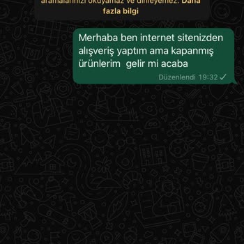 Sipariş Sonrası Mağaza Kapanışı Ve İletişimsizlik