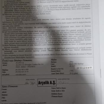 Garanti Kapsamında Olmasına Rağmen Ücret Talebi