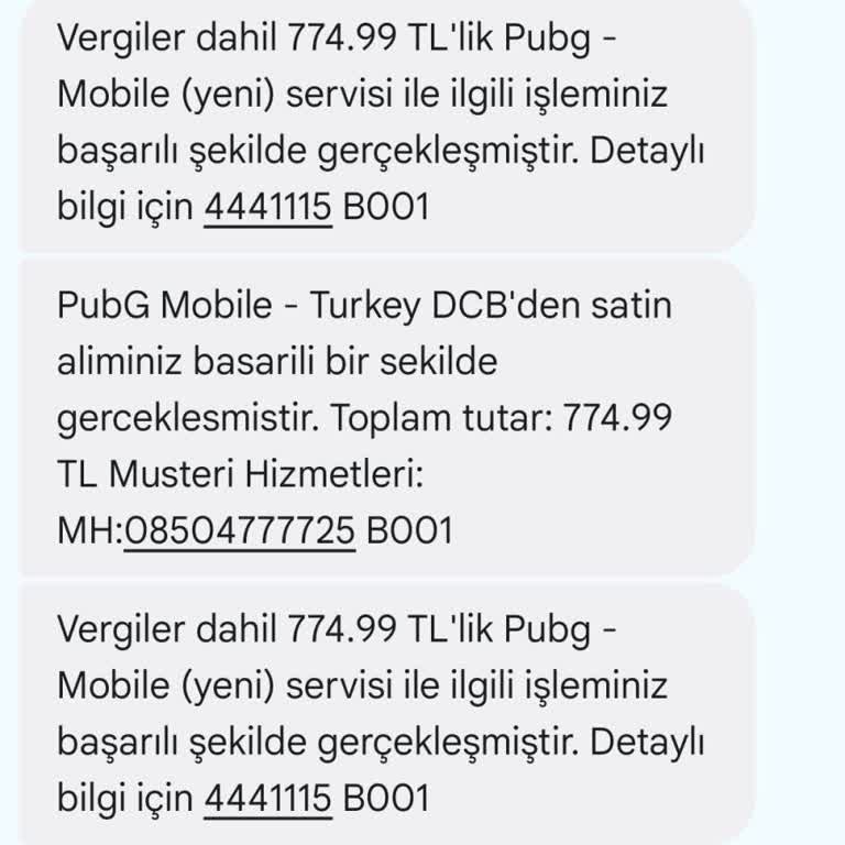 Mobil Hesabımdan İzinsiz Para Çekildi!
