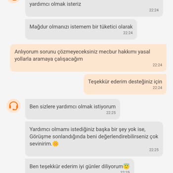 Eksik Sipariş Ve Çözülmeyen Canlı Destek Sorunu
