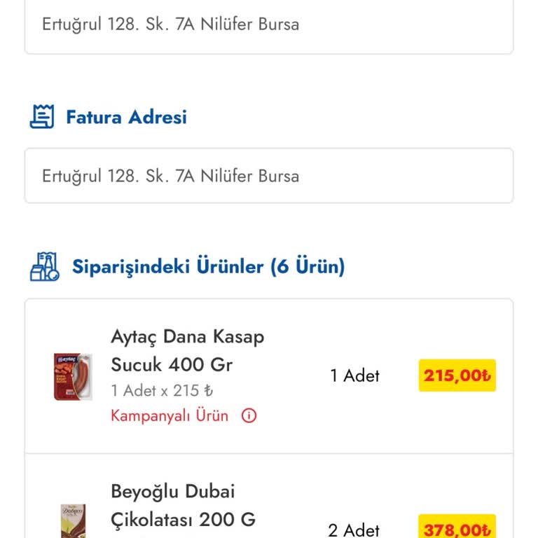 Cepte Şok İade Kampanyası Sorunu