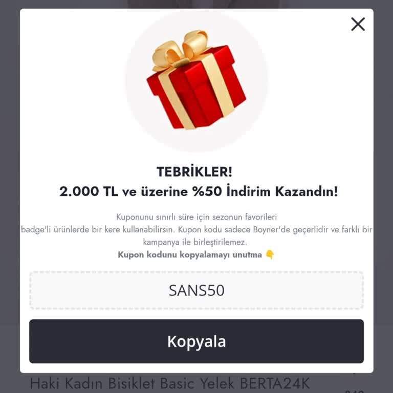 Boyner'de Şans Kuponlarının Kullanım Sorunu