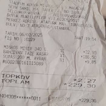 Migros'tan Aldığım Kaşarın Kötü Kokusu Ve Kalitesi