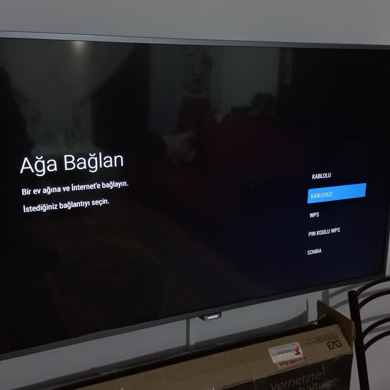 Philips 6400 Serisi TV'de Wi-Fi Bağlantı Sorunu