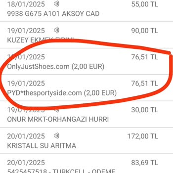 Hesabımdan İzinsiz Para Çekimi