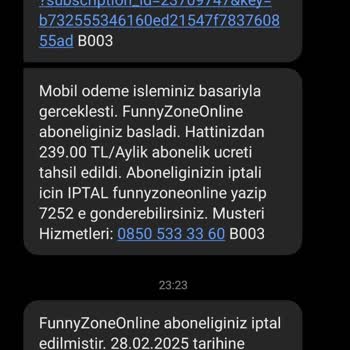 Bilgim Dışında Yapılan Üyelik Ve Fatura Şoku