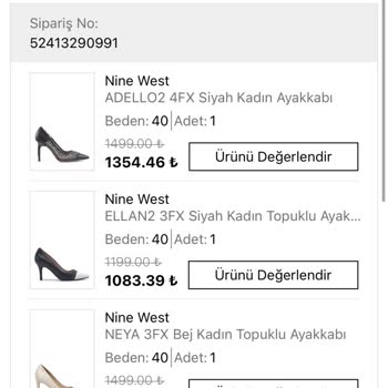Nine West Ayakkabıda Kalite Sorunu Ve Müşteri Hizmetleri Hayal Kırıklığı